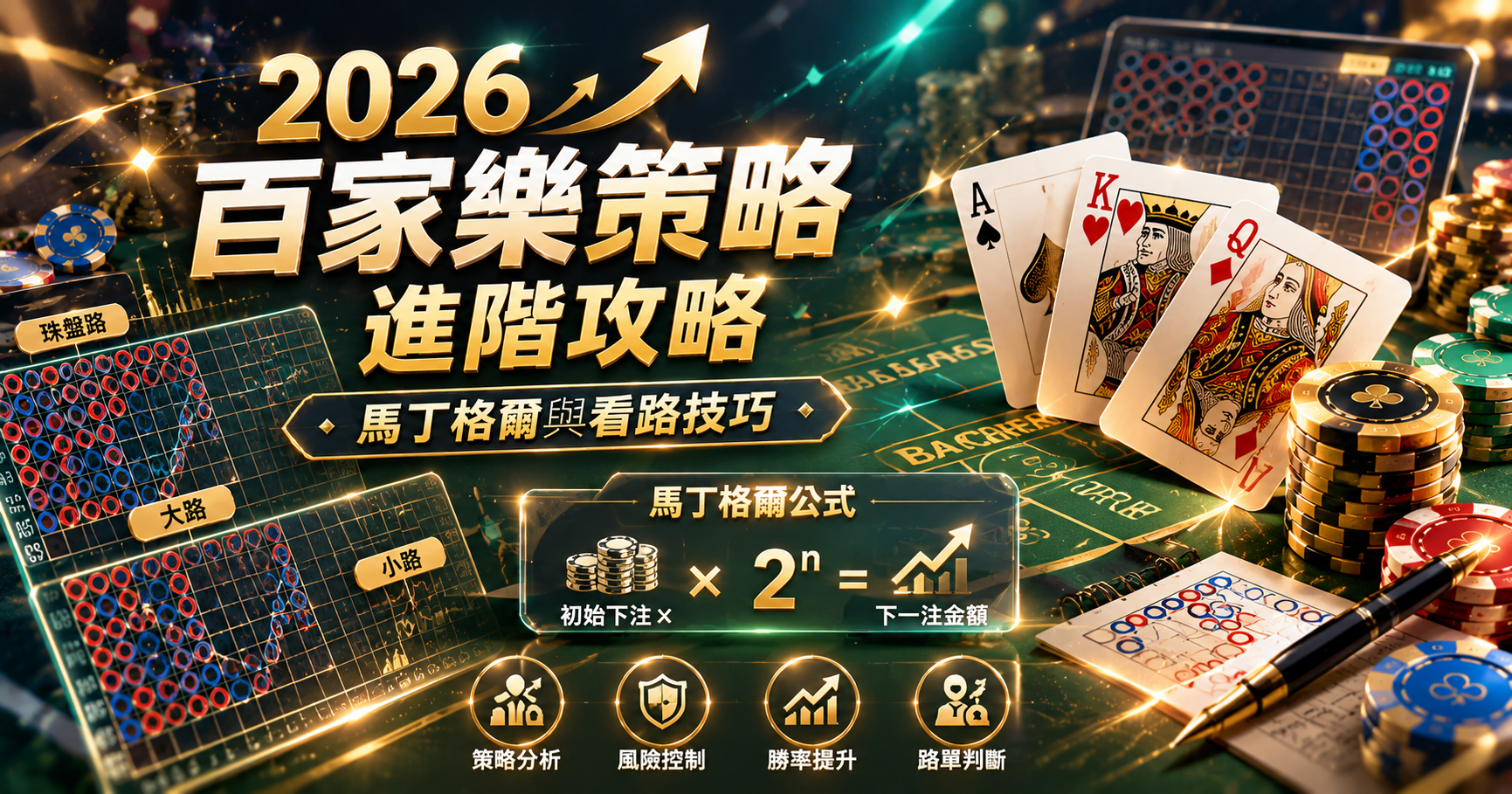 百家樂策略進階攻略