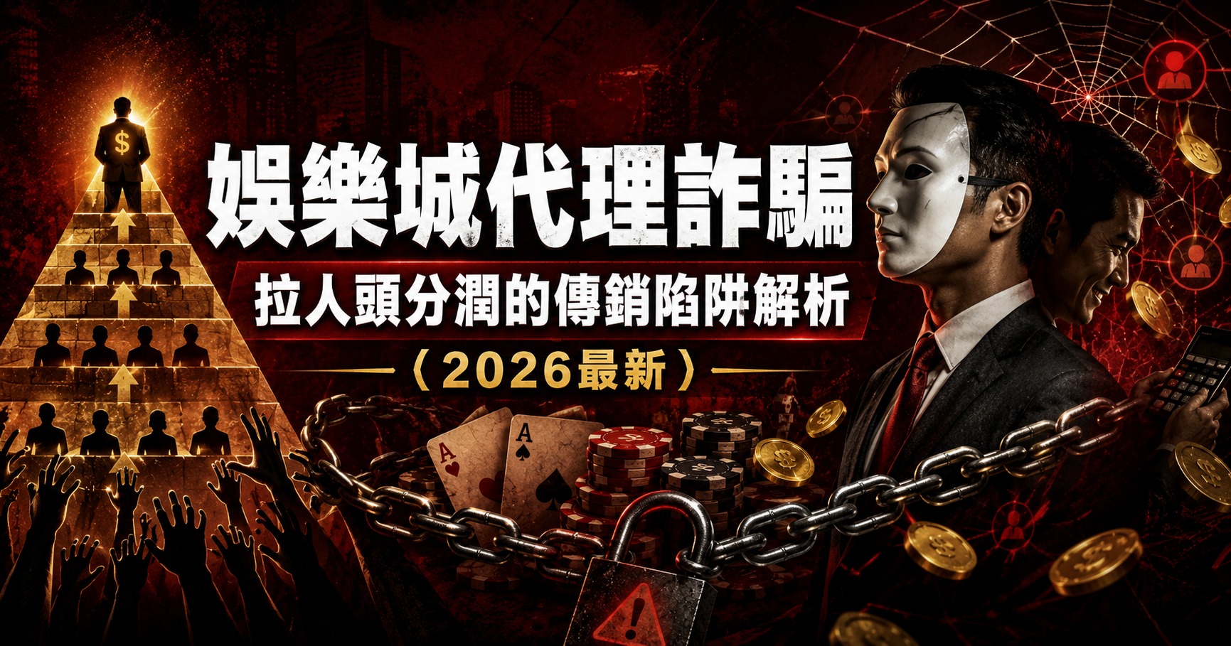 娛樂城代理詐騙：拉人頭分潤的傳銷陷阱解析