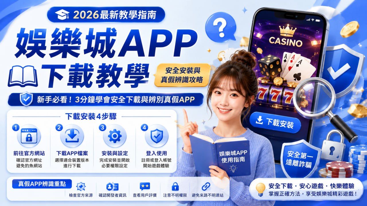 娛樂城App推薦與下載教學